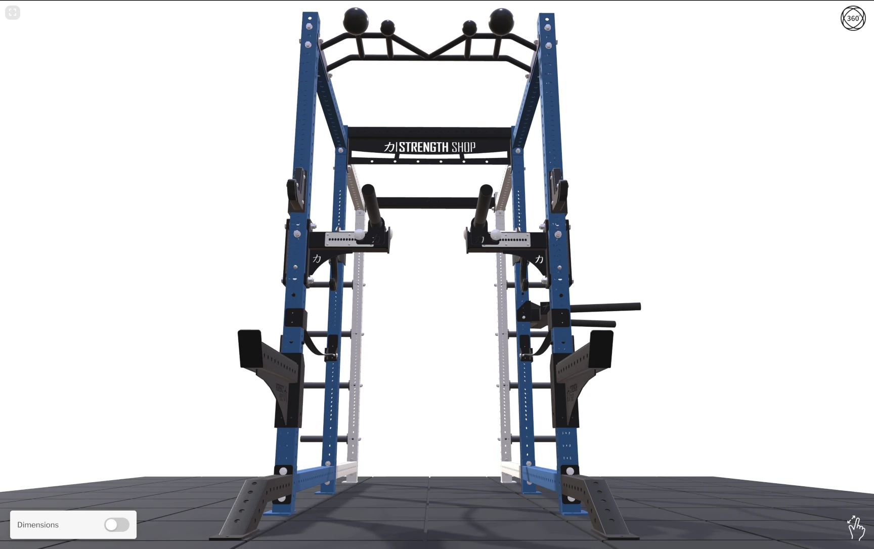 Strength Shop Riot MRR 75 Power Rack configurator 2